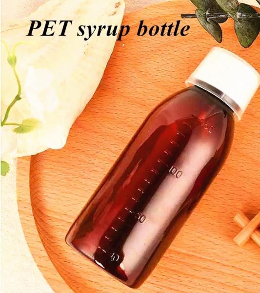 PET 150ml Medical Syrup Bottles 5oz Medicine Liquid Bottle