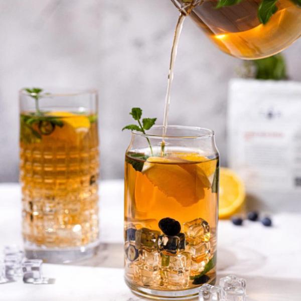 Borosilicate Clear Milktea Coffee 16oz Beer Mugs Transparent