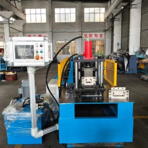 Q235 Galvanized Steel 2.0mm Thickness C Shape Storage Rack Shelf Box Beam Roll Forming Machinery