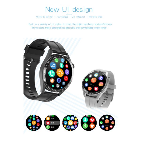 Eraysun Electronics Smart Watch WH8 Watch for Men Business Health Fitness Tracker Sleep Monitoring Mobile Sport Smart Watch