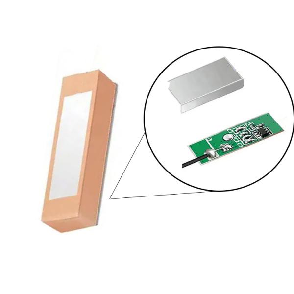 1575.42MHz ± 3MHz 6*20*6 Antenna GPS cerâmica BD marinada ativa com cabo IPEX RF de 120 mm