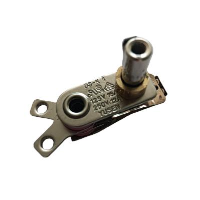 125V/16A CUL Comutador térmico a vapor de ferro Temperatura do termostato de ferro Ciclo de ensaio de resistência do termostato 000 vezes
