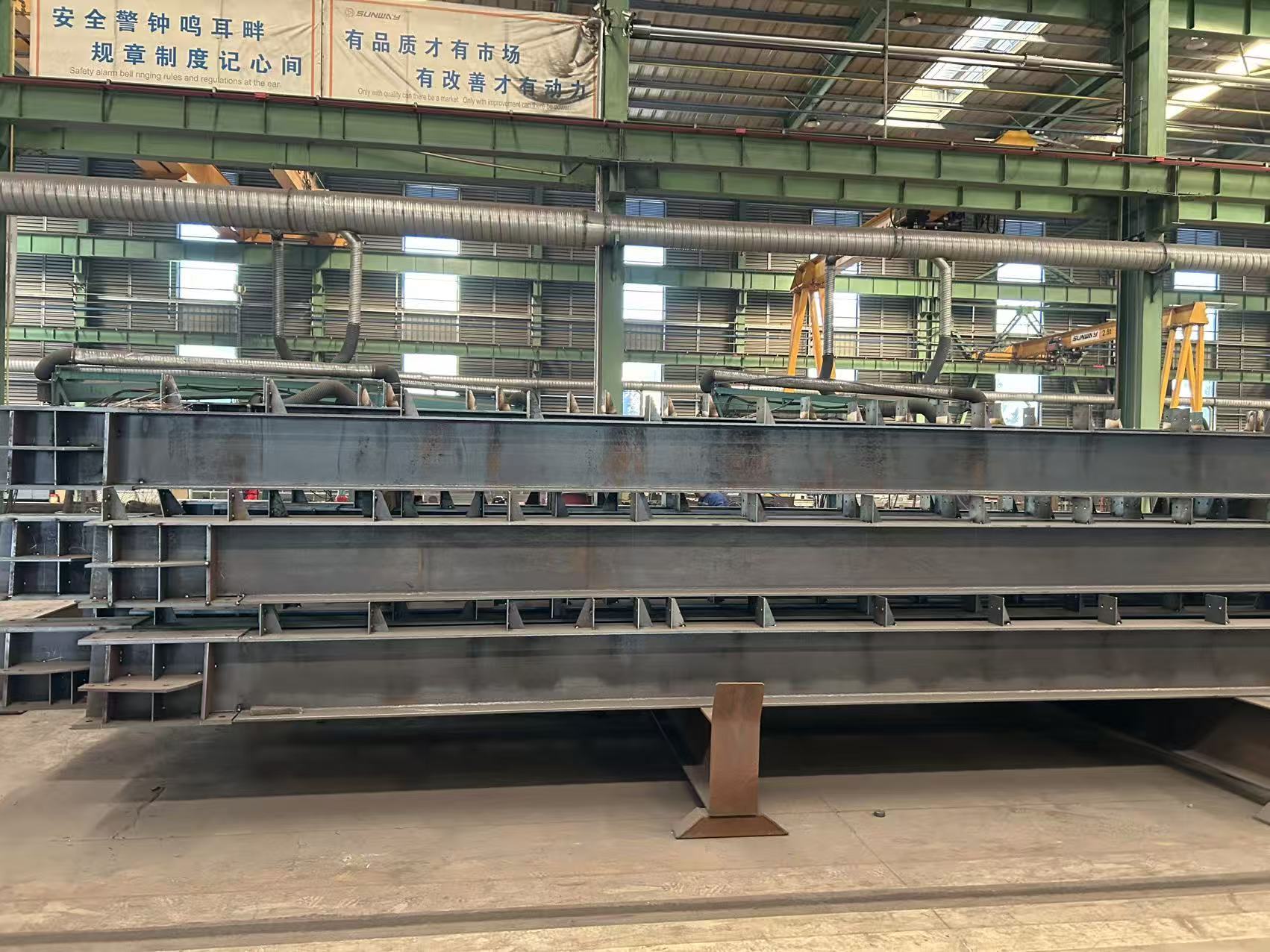 JIS Standard Q355 Structural Steel Portal Frame Buildings with Bolt Connection for Steel Warehouses