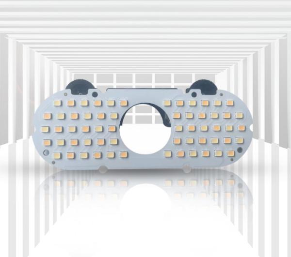 PCBA com 30 LEDs de alta luz para 1350LM 25W Lâmpada LED de preenchimento, suporte de detecção de luz interruptor automático