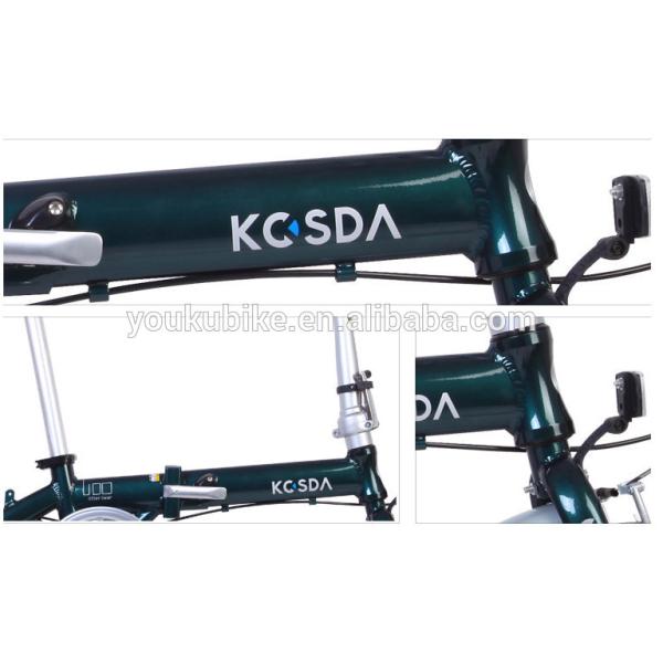 Foldable 27 Speed 14 Inch Carbon Steel Frame Bike