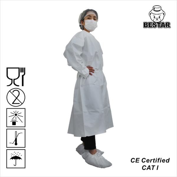 Microporous Film Disposable Isolation Gown Nonwoven Sterile Isolation Gowns Medical