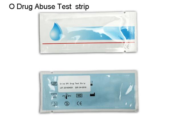 Drug Test kits OPI Rapid  Test strip ,4mm test strip. Urine Specimen for Opiates, Gold colloidal method