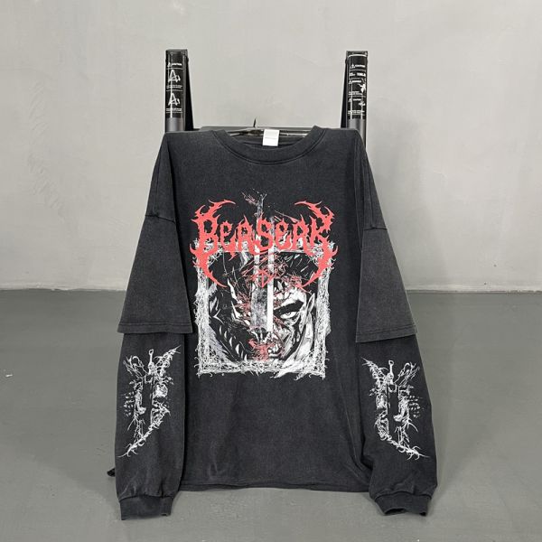 Comfortwash Loose Vintage Washed 100% Cotton Crewneck Pullover Hoodie Solid Pattern Autumn ODM Unisex Casual Windproof