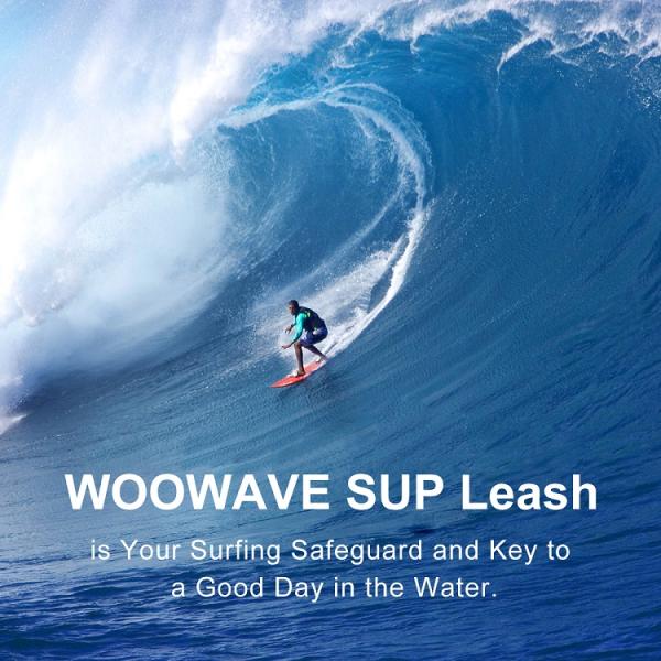 Surfboard Leash Length 6'7'8'9'10'11' Applicable for Unisex SUP Surfing