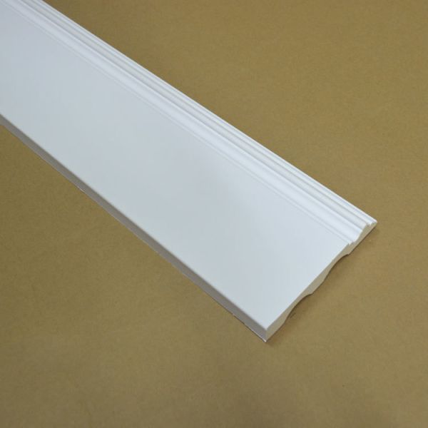 GD-85083 Customizable PU Wall Skirting Mouldings | Flexible Polyurethane Base Trim for Interior Decoration