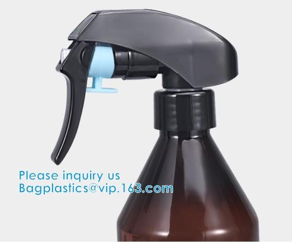 As garrafas plásticas do pulverizador, reusáveis para as mãos limpas, médico, desinfetam, esterilizam, desgaseificação, desinfetante, disinfector