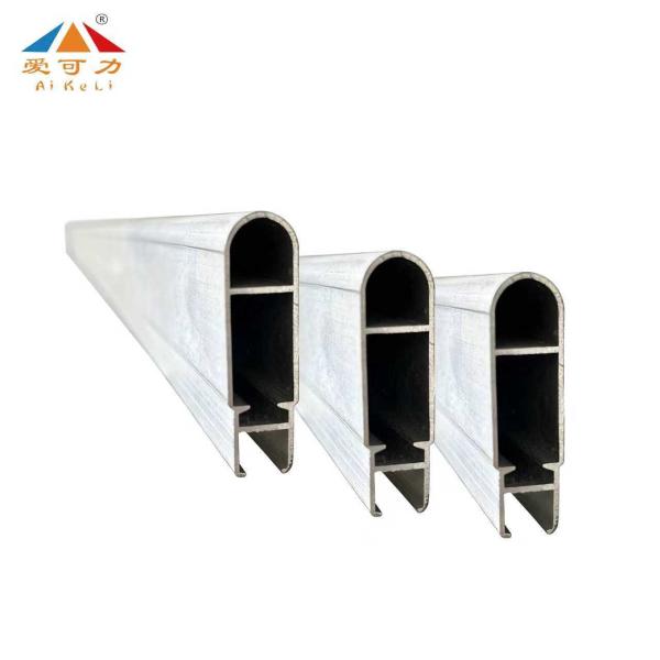 Outdoor Sunshade Canopy Accessories Polished French Style Aluminum Flat Tube