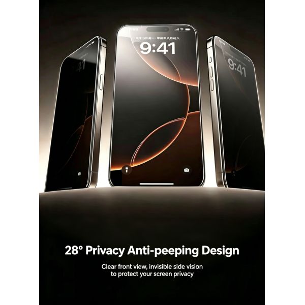 Anti-Spy Tempered Glass Screen Protector