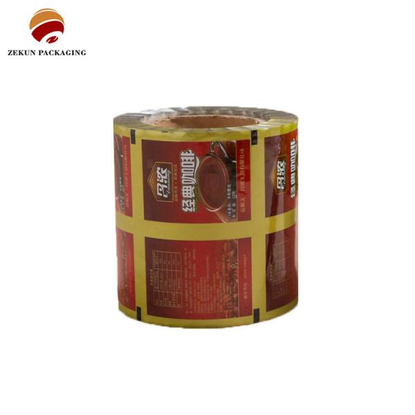 Rolo de filme de saquete certificado pela SGS FDA Rolo de embalagem de plástico Rolo de filme de alta durabilidade