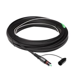 Cabo pendente impermeável de IP68 Ftth compatível com conector do optitap