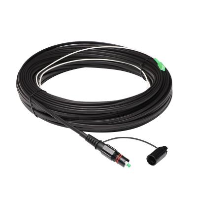 Cabo pendente impermeável de IP68 Ftth compatível com conector do optitap