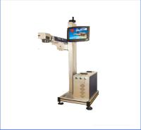 Máquina de impressão de tubos de plástico de PVC a laser voador de alta velocidade com tela sensível ao toque