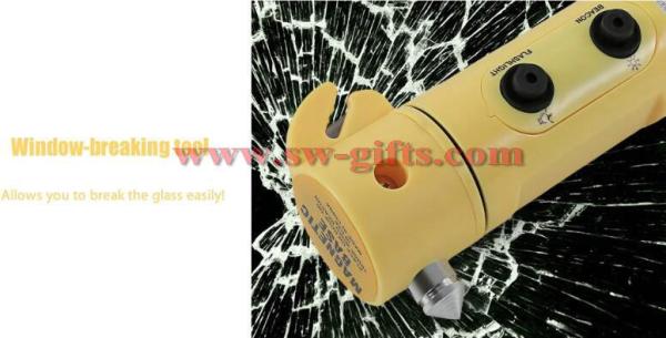 4 in 1 Car Safety Escape Hammer Life Saving Auto Emergency Tool Seat Belt Cutter Window Glass Breaker Car Rescue Tool