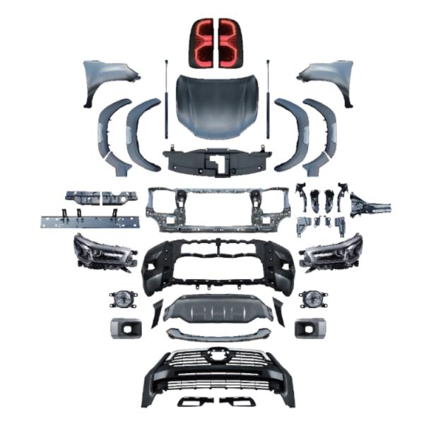 100% Tested Off-road Pickup Truck Body Kit for Toyota Hilux 2012-2021 Auto Car Accessories