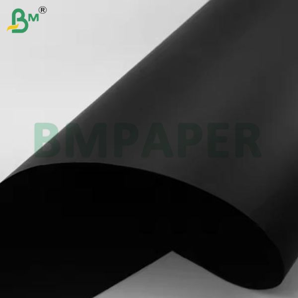 Papier cartonné noir 180 g/m² 230 g/m² pour étiquette de vêtement, bonne rigidité, 70 x 100 cm