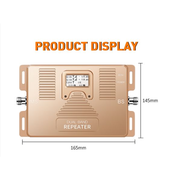 GSM LTE 2G 4G Signal Repeater with 70dB Gain, 800MHz Range, and Automatic Gain Control for Enhanced Mobile Signal