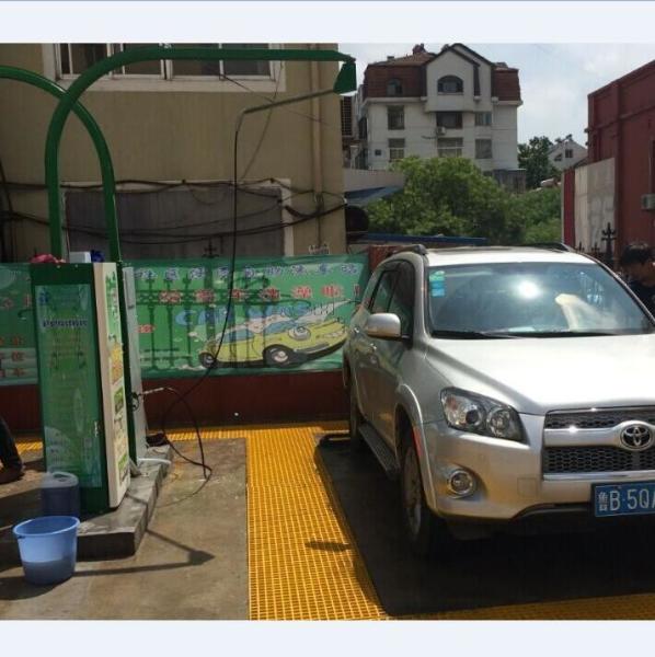 Auto-serviço de lavagem de carro com operação de moeda / cartão CE e vara estendida