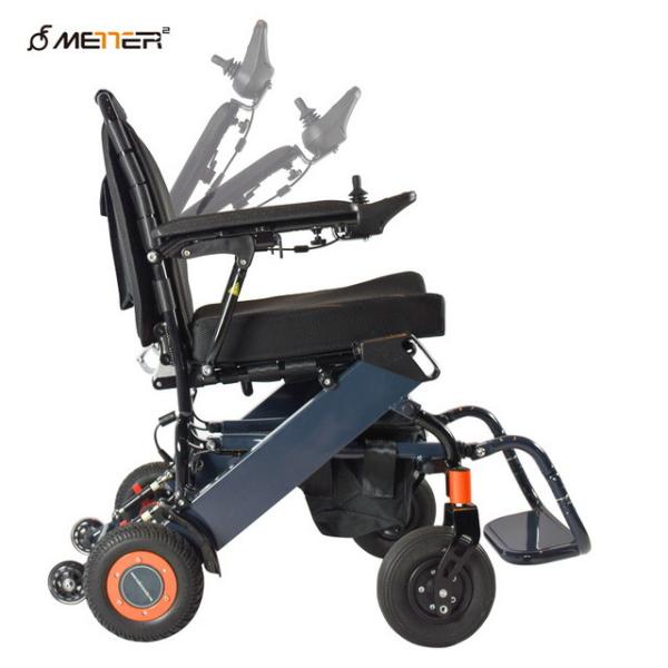 Легковес электрической кресло-коляскы покрышки PU складной портативный