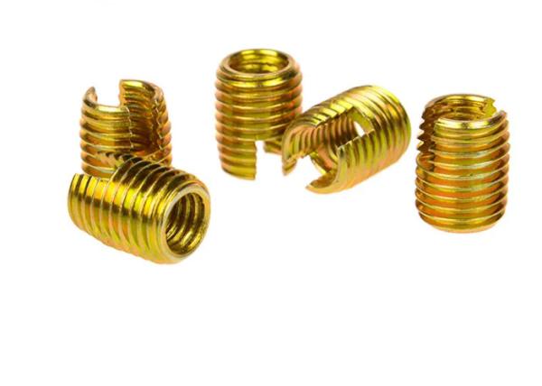 UNF 7/16'' 1/2'' 9/16'' Carbon steel Galvanized Wire Thread Insert Customized Zinc Plating