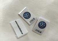 Labels tissés d'habillement imprimés par tissu pour le logo fait sur commande de la marque des enfants