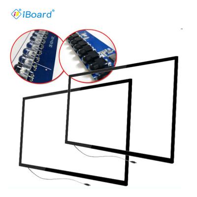 21-300 o quadro infravermelho do toque da polegada 25ms cobre o tamanho feito sob encomenda da conexão de USB