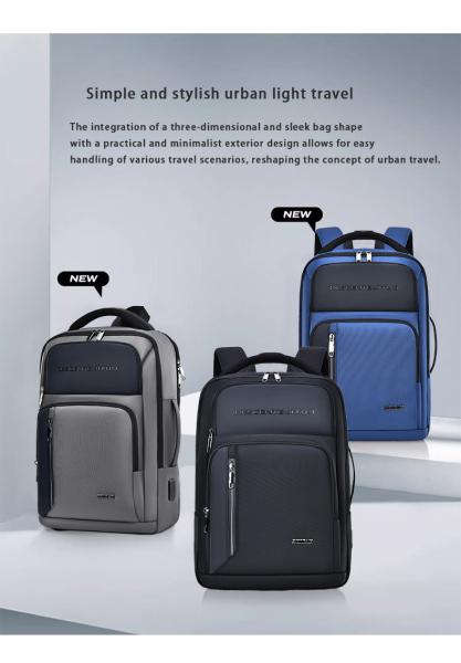 Mens Business Computer Bag Large Capacity Backpack Fashion Backpack