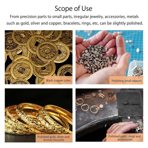 Rolling Drum Jewelry Polishing Machine 110V/220V Rotary Barrel Tumbling Machine