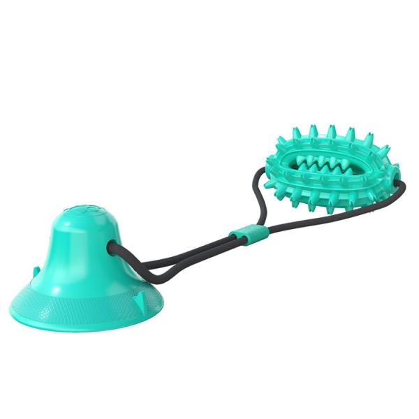 Teeth Cleaning TPR Dog Toothbrush Toys With Elastic Interactive Toys Pet Products
