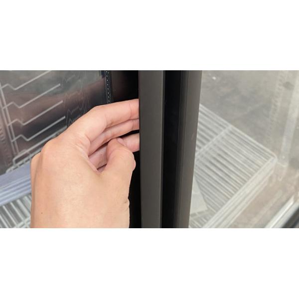 Commercial Freezer 3 Glass Doors Auto Defrost Ice Cream Upright Display Fridge Freezer