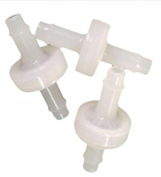 OD 8mm Diaphragm 1/4 PVDF Industrial Check Valves