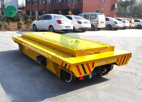 Heavy Duty Steel Coil Handling Electric Flat Car Battery Powered With E Frame