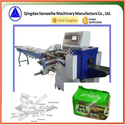 PID Máquina de embalagem de fluxo de pão com controle de temperatura e embalagem automática de travesseiro