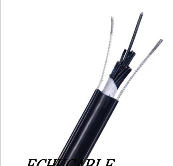 Flexible Round Traveling Control Cable for cranes or other appliances RVV(1G)/RVV(2G)  in black color