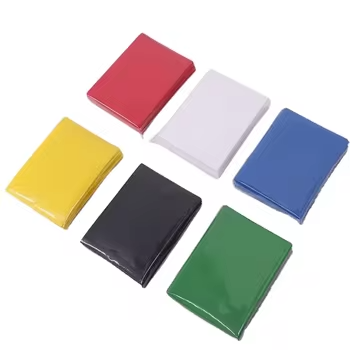 Premium Soft Touch Colorful Matte Finish Plastic Card Sleeves Perfect Fit for Anime Trading Plastic Bags
