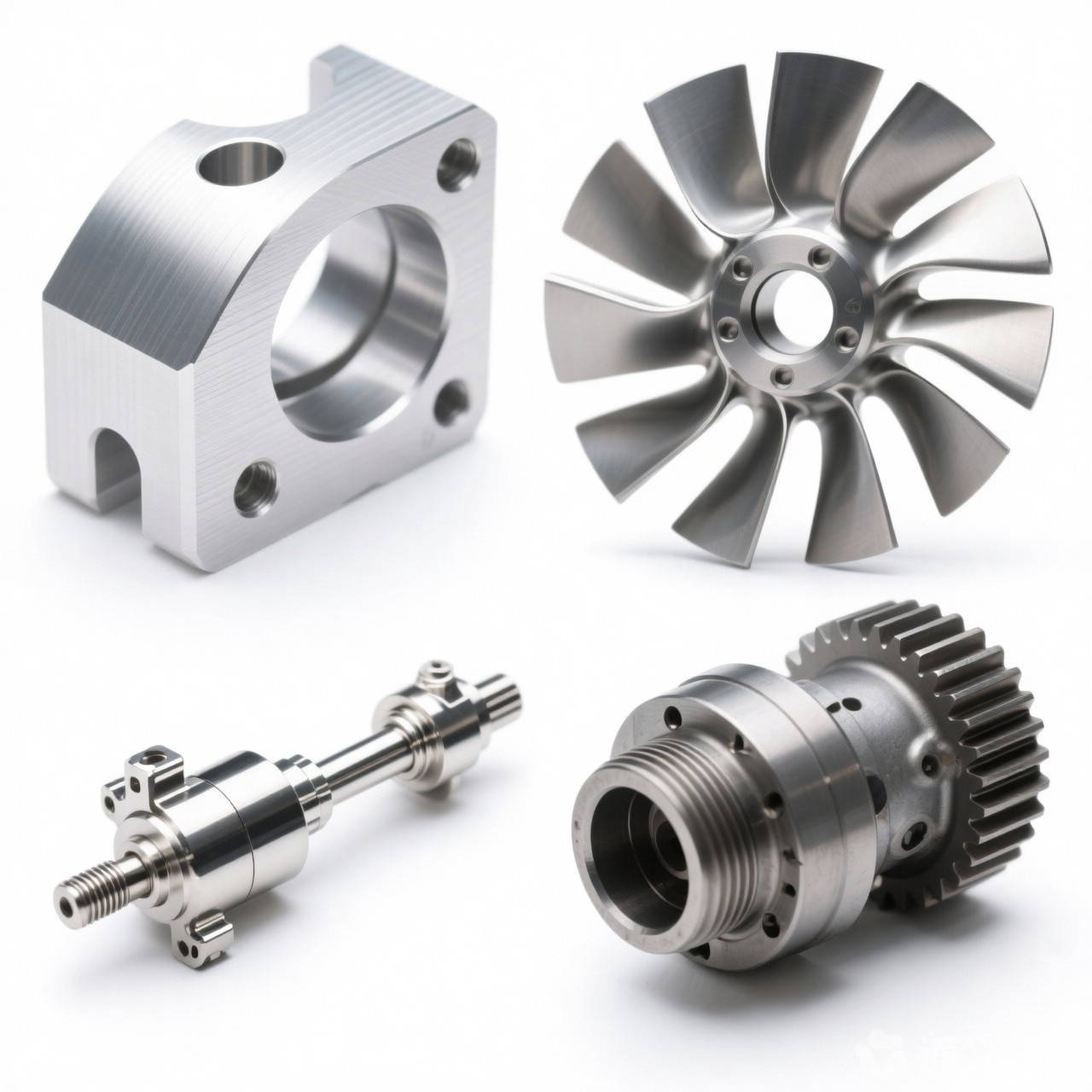 JB Custom Precision CNC Machining Stainless Steel Fasteners Aerospace Automotive Mechanical Components Drilling Broaching for
