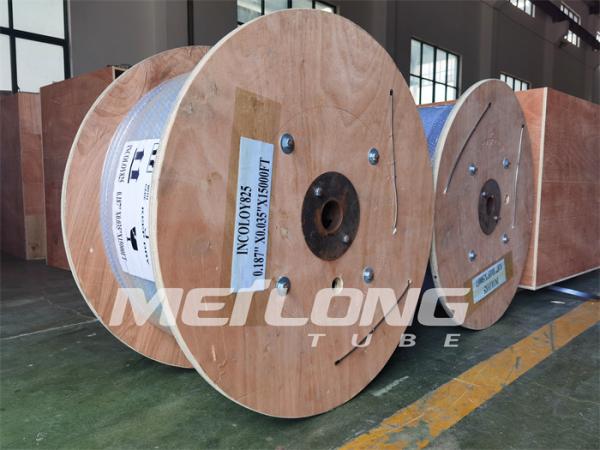 High Tensile Coiled Thin Capillary Tubes Duplex 2507 Chemical Injection Line