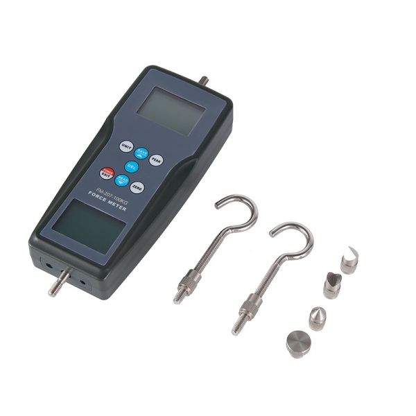 Digital Force Gauge FM-207-100K with ±0.2% Accuracy for Peak Value Measurement and USB Bluetooth Data Output