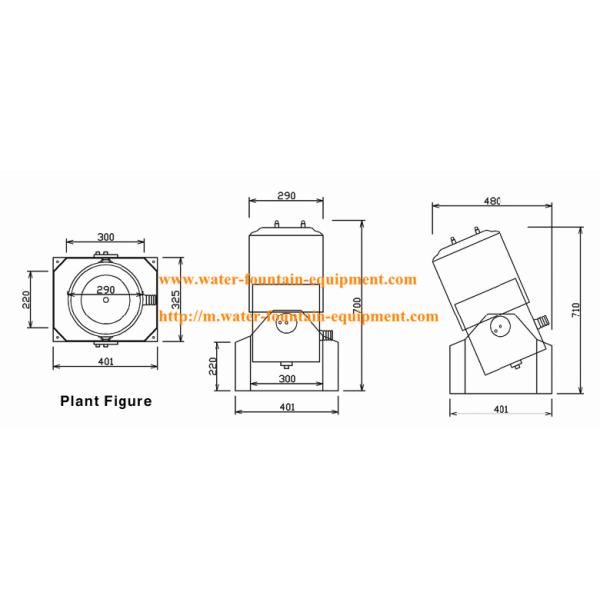 Garden / Pool Water Fountain Equipment