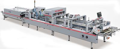 Dobrador automático Gluer para 4 de canto/caixa 6 de canto com parte inferior do impacto e largura pre de dobramento 880mm
