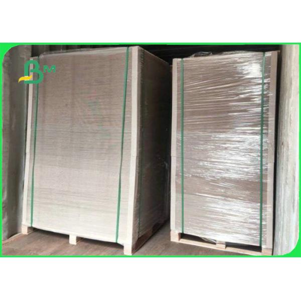 70 * 100cm 0.6mm 0.8mm Rigid Uncoated Grey Board For Notebook Covers
