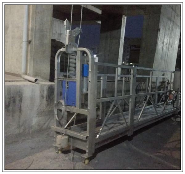 6 meters 380V 50HZ building maintenance electric construction gondola machine for sale