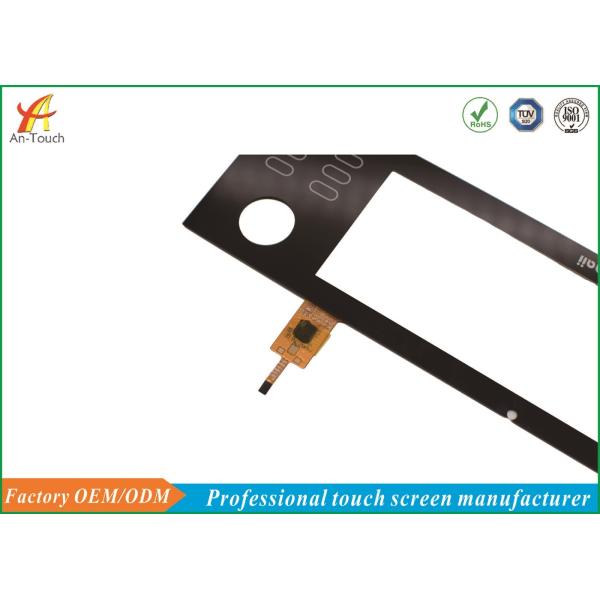 Customized 5 Point Touch Screen 8 Inch Panel High Hardness 12 Months Warranty