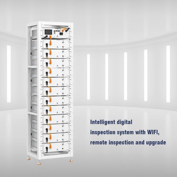 30.72kWh/61.44kWh Modular Commercial Energy Storage System with Rack Mount Lithium Battery and Indoor IP20 Protection