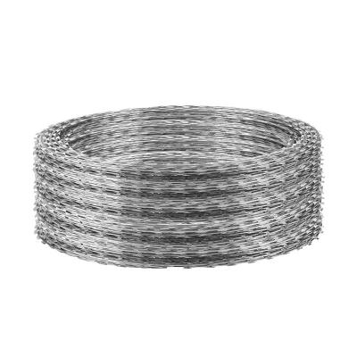 Professional manufacture promotion price Hot Dipped Galvanized Barbed Wire fast shipments razor Barbed Wire