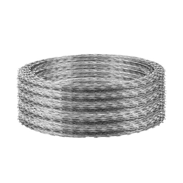New products sell like hot cakes Stab blade thorn rope anti-theft cage gill net against climb barbed wire Chinese Supplier